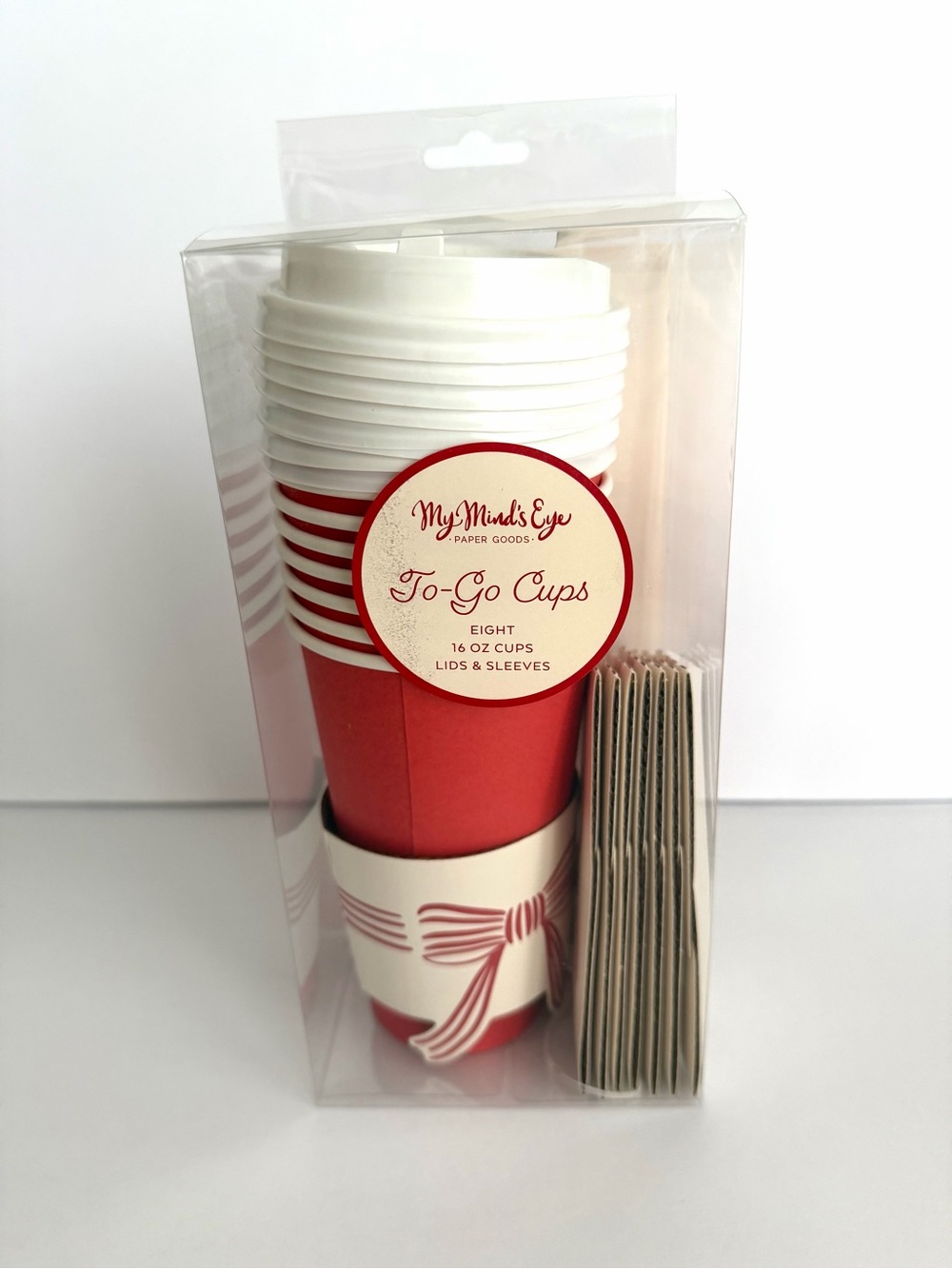 My Mind’s Eye To-Go Cups with Lids & Sleeves